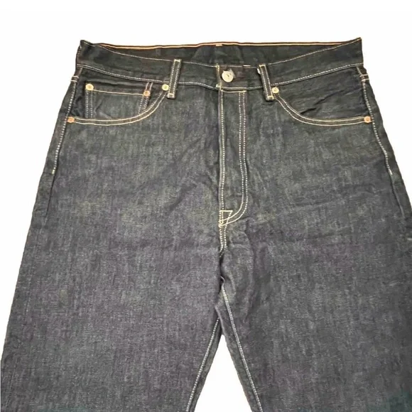 Levi's 501 XX Button Fly Red Tab Blue Jeans | Men's W34 - Picture 4 of 13